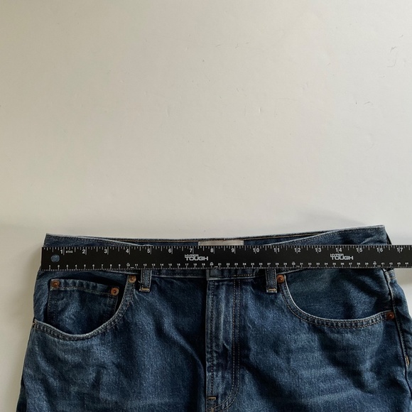 Everlane The Denim Short Sz 30 Blue Frayed Hem Minimalist Cowgirl Streetwear - Picture 4 of 8